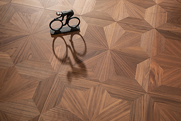 斯卡蓝地板 | 黑胡桃拼花地板-独具一格的奢华，殿堂级的享受
